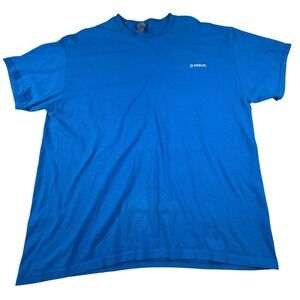 Magellan Outdoors Men's Graphic T Shirt "Seas The Day"‎ Beach Graphic Blue XL